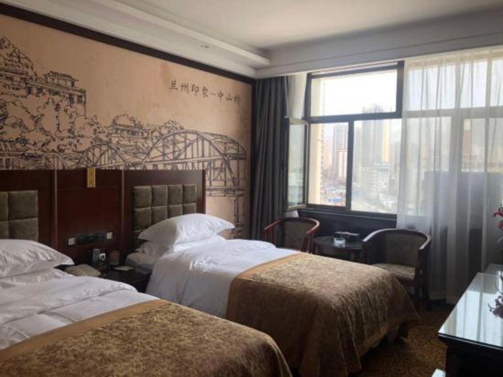 Lanzhou Hualian Hotel Exterior photo